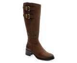 Botas Misha High Castanho Escuro Camport confortável online