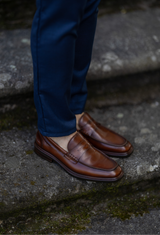 Mocassins New Nobleman II Castanho Escuro Camport