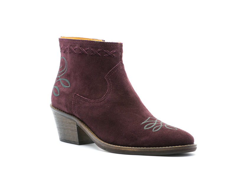 Bota Texas Girl Bordeaux Camport confortável online