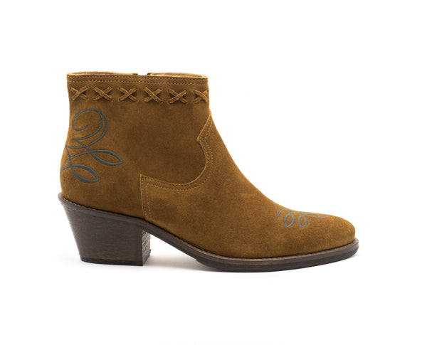 Botas Texas Girl Camel Escuro Camport confortável online
