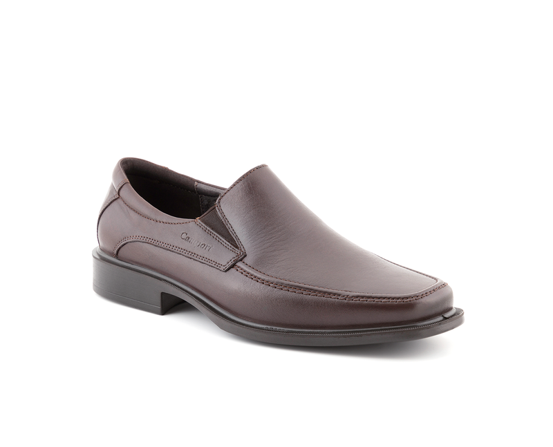 Mocassin Antistatic Castanho Escuro Camport confortável online