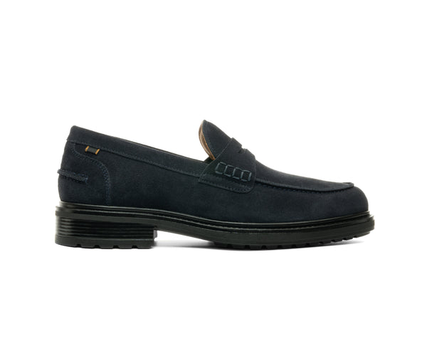 Mocassins PREMIUM II SUEDE Azul Escuro Camport confortável online