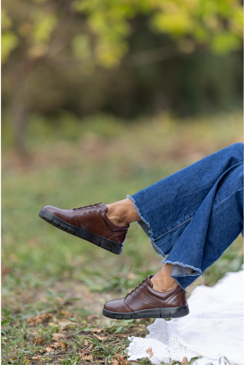 Sapatos Softstep Castanho Escuro