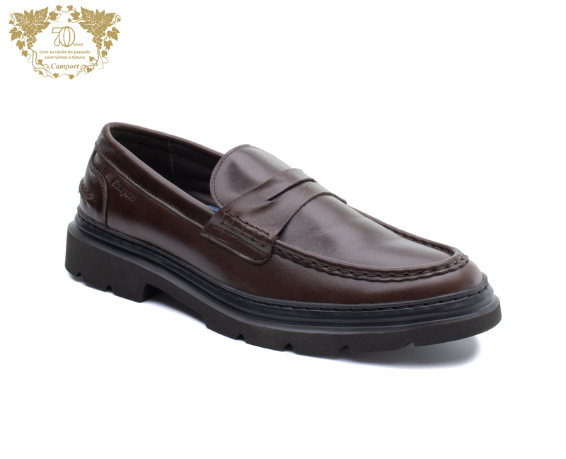 Mocassins Premium Legacy Castanho Escuro Camport confortável online
