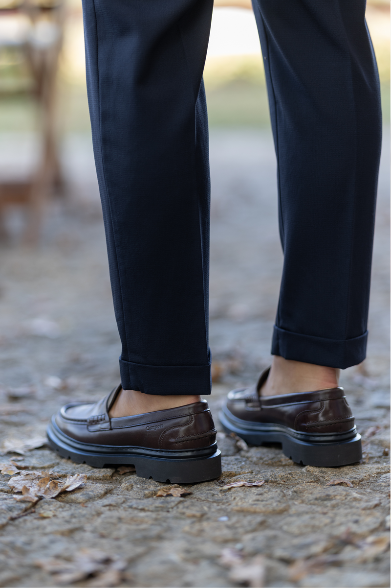 Mocassins Premium Legacy Castanho Escuro Camport confortável online