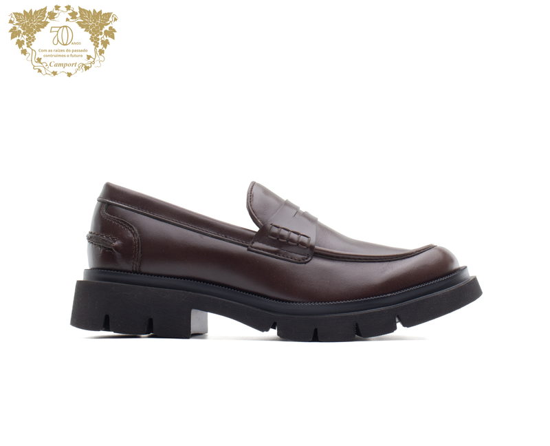 Mocassins Premium Legacy Castanho Escuro Camport confortável online