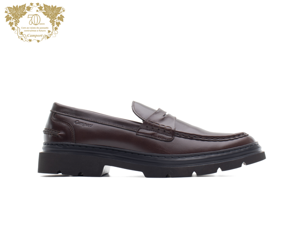 Mocassins Premium Legacy Castanho Escuro Camport confortável online