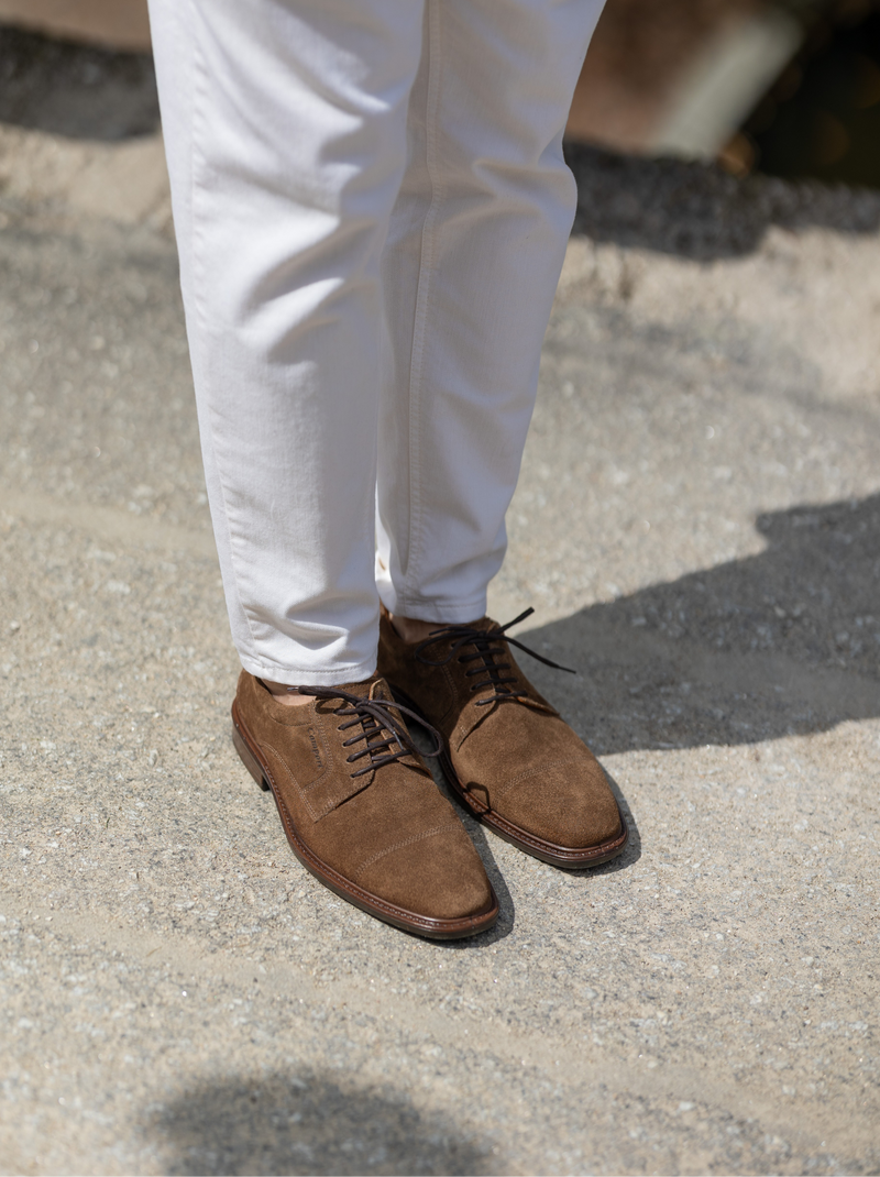 Sapatos New Nobleman II Suede Castanho Camport confortável online