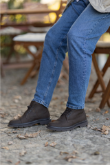 Botas Fashion Edge Castanho Escuro